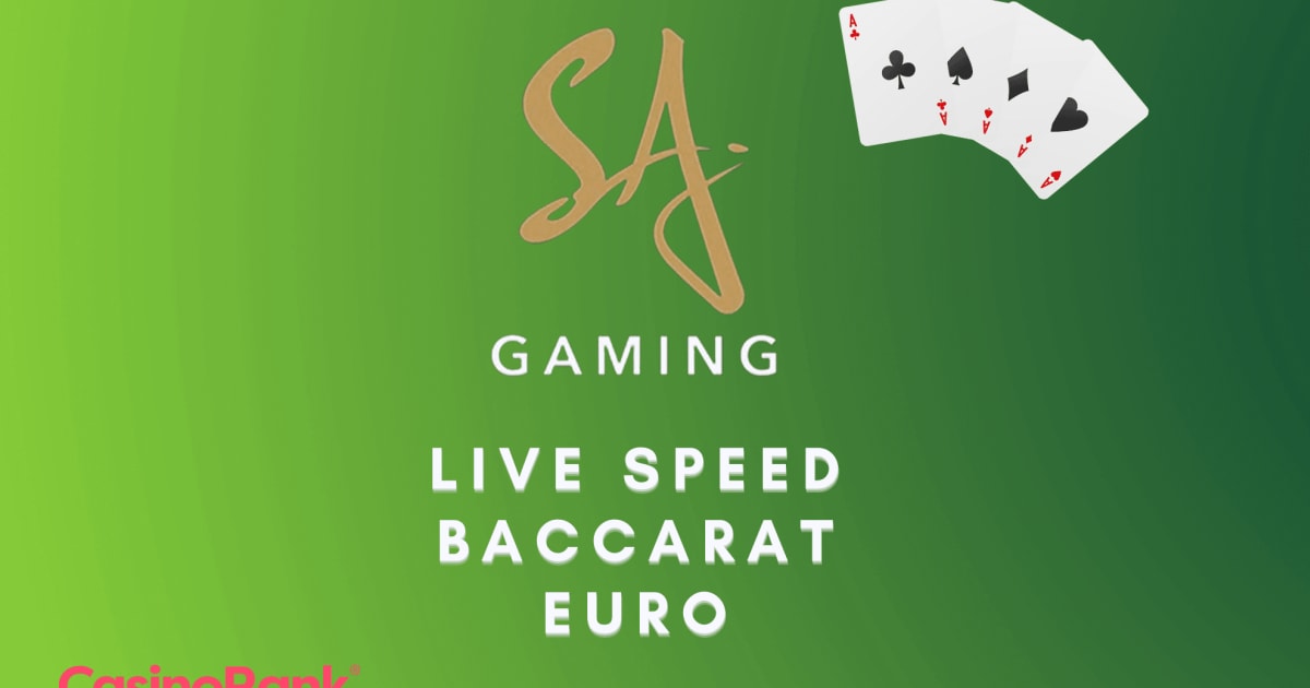 บาคาร่าสดความเร็วยูโรโดย SA Gaming