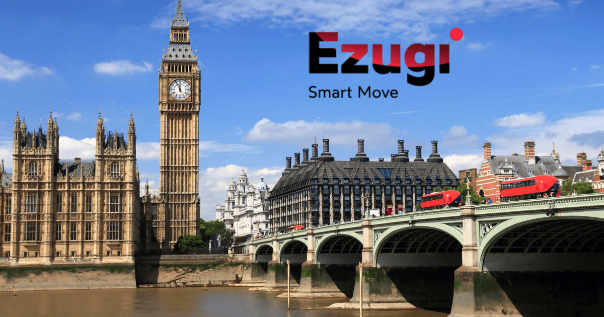 Ezugi เปิดตัวในสหราชอาณาจักรด้วยข้อตกลงวิศวกรรม Playbook